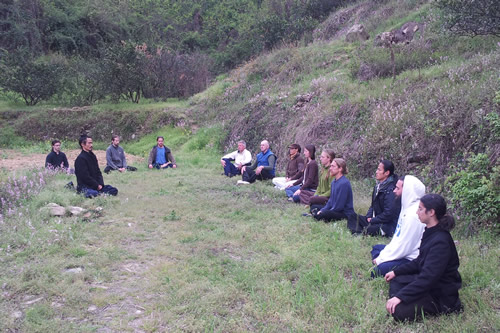 Seated meditation